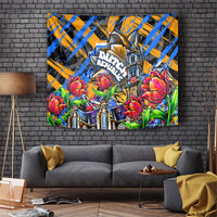 Amsterdam Dutch Republic Netherlands Tapestry Urban Graffiti Patriotic Landmark Tulips