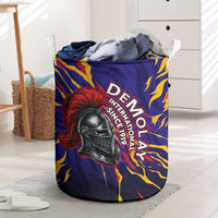 DeMolay 1919 Laundry Basket Knight Faith Unto Death Graphic Art