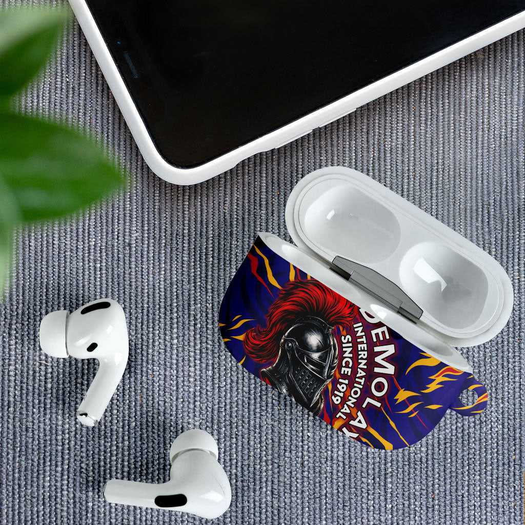 DeMolay 1919 AirPods Case Knight Faith Unto Death Graphic Art