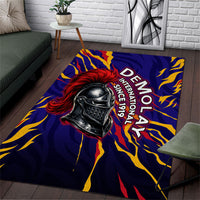 DeMolay 1919 Area Rug Knight Faith Unto Death Graphic Art