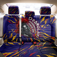 DeMolay 1919 Back Car Seat Cover Knight Faith Unto Death Graphic Art