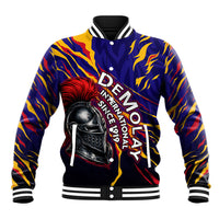 DeMolay 1919 Baseball Jacket Knight Faith Unto Death Graphic Art