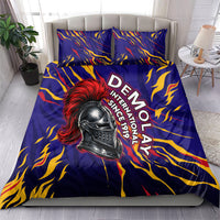 DeMolay 1919 Bedding Set Knight Faith Unto Death Graphic Art