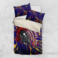 DeMolay 1919 Bedding Set Knight Faith Unto Death Graphic Art