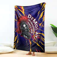 DeMolay 1919 Blanket Knight Faith Unto Death Graphic Art