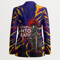 DeMolay 1919 Blazer Knight Faith Unto Death Graphic Art