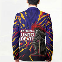 DeMolay 1919 Blazer Knight Faith Unto Death Graphic Art