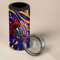 DeMolay 1919 4 in 1 Can Cooler Tumbler Knight Faith Unto Death Graphic Art