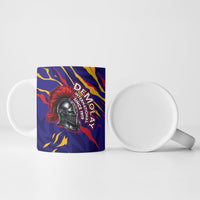 DeMolay 1919 Ceramic Mug Knight Faith Unto Death Graphic Art