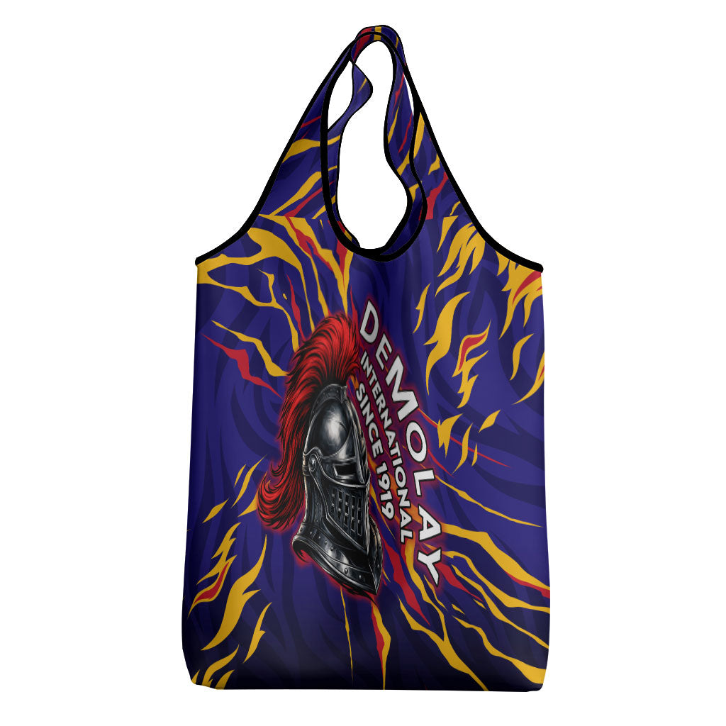 DeMolay 1919 Grocery Bag Knight Faith Unto Death Graphic Art