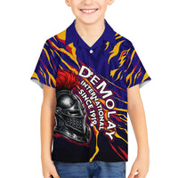 DeMolay 1919 Kid Hawaiian Shirt Knight Faith Unto Death Graphic Art