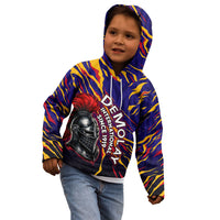 DeMolay 1919 Kid Hoodie Knight Faith Unto Death Graphic Art