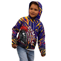 DeMolay 1919 Kid Hoodie Knight Faith Unto Death Graphic Art