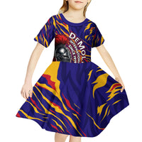 DeMolay 1919 Kid Short Sleeve Dress Knight Faith Unto Death Graphic Art
