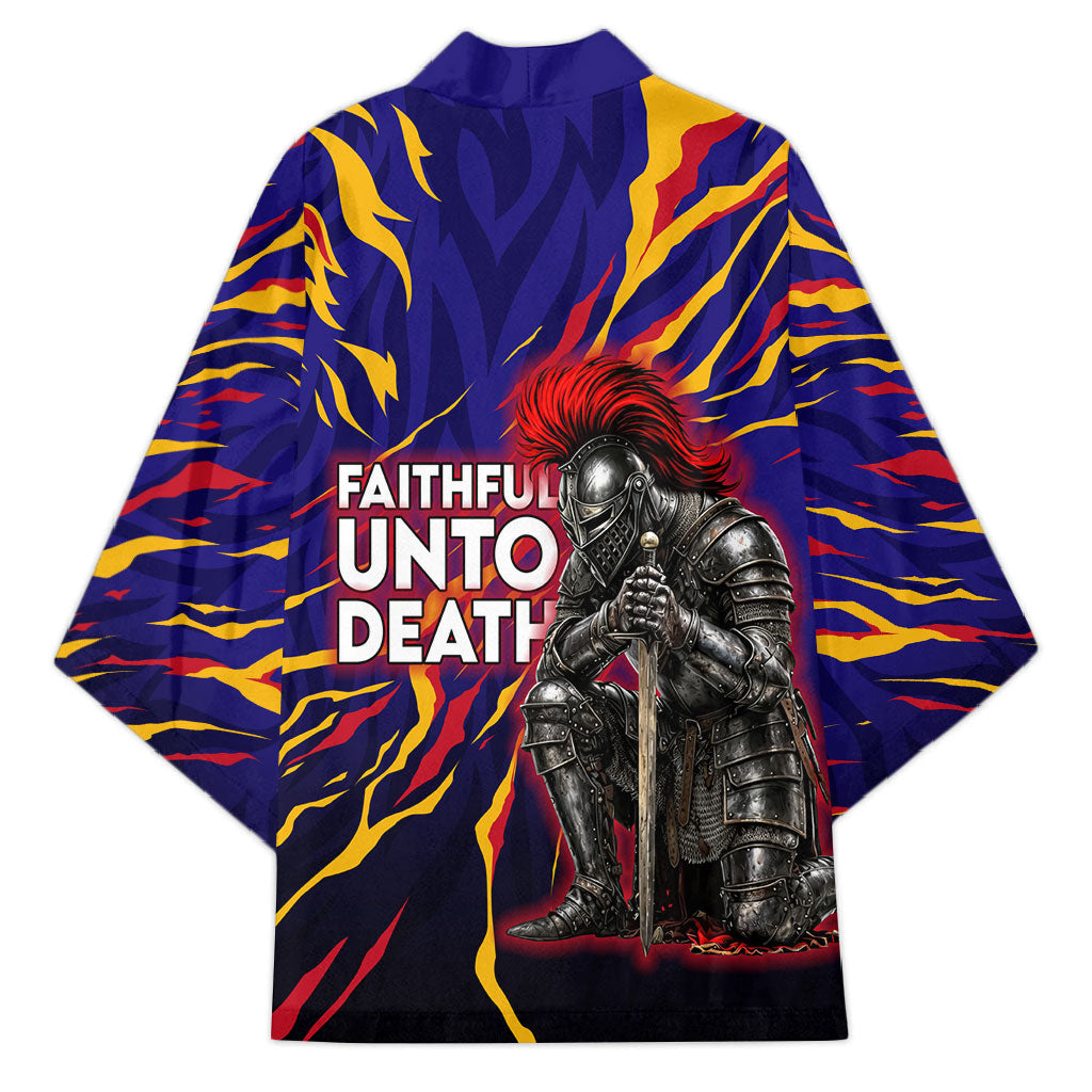 DeMolay 1919 Kimono Knight Faith Unto Death Graphic Art