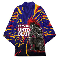 DeMolay 1919 Kimono Knight Faith Unto Death Graphic Art