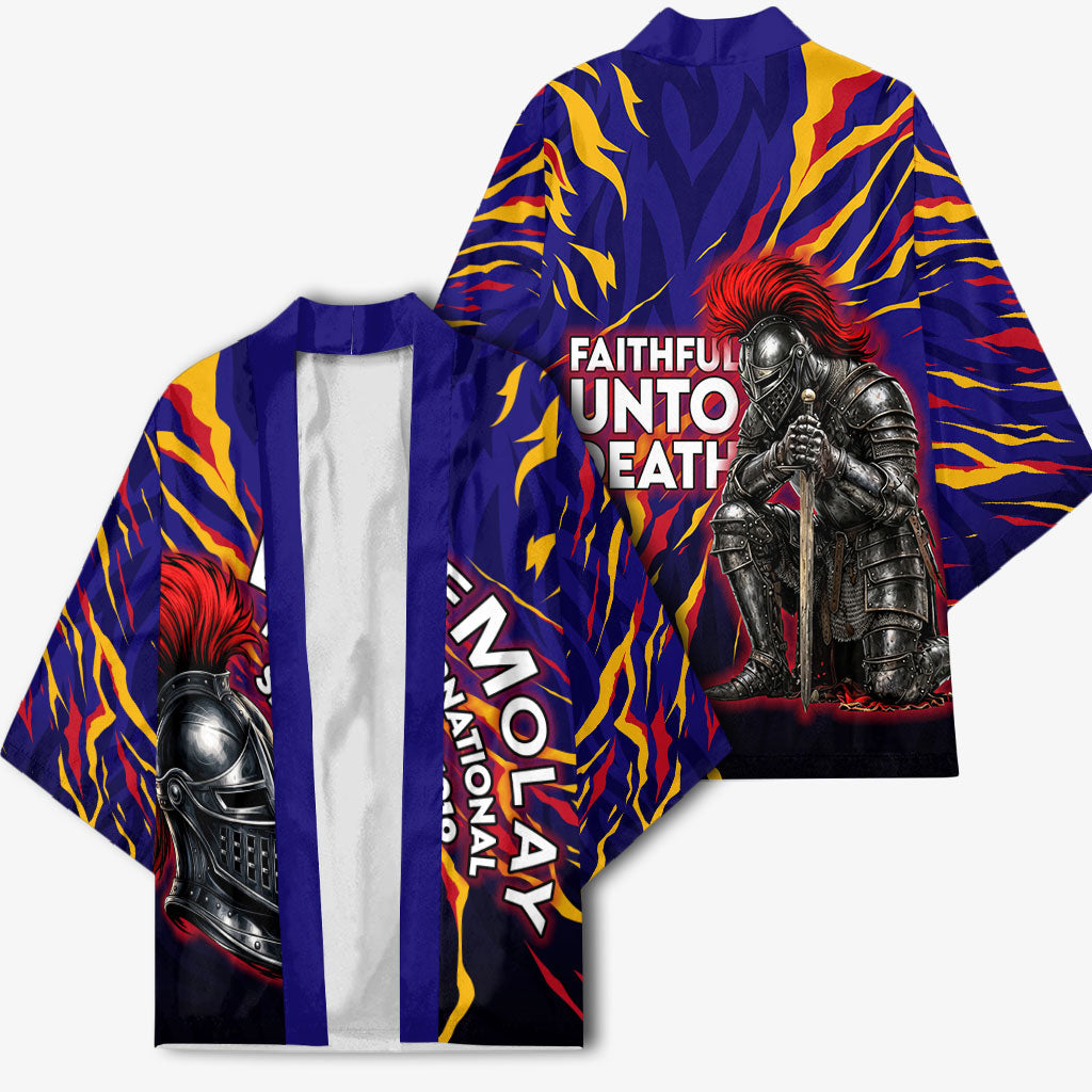 DeMolay 1919 Kimono Knight Faith Unto Death Graphic Art