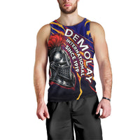 DeMolay 1919 Men Tank Top Knight Faith Unto Death Graphic Art