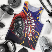 DeMolay 1919 Men Tank Top Knight Faith Unto Death Graphic Art
