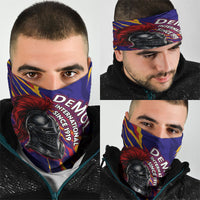 DeMolay 1919 Neck Gaiter Knight Faith Unto Death Graphic Art