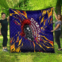 DeMolay 1919 Quilt Knight Faith Unto Death Graphic Art