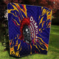 DeMolay 1919 Quilt Knight Faith Unto Death Graphic Art