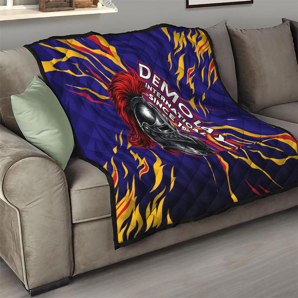 DeMolay 1919 Quilt Knight Faith Unto Death Graphic Art