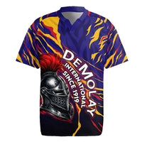 DeMolay 1919 Rugby Jersey Knight Faith Unto Death Graphic Art