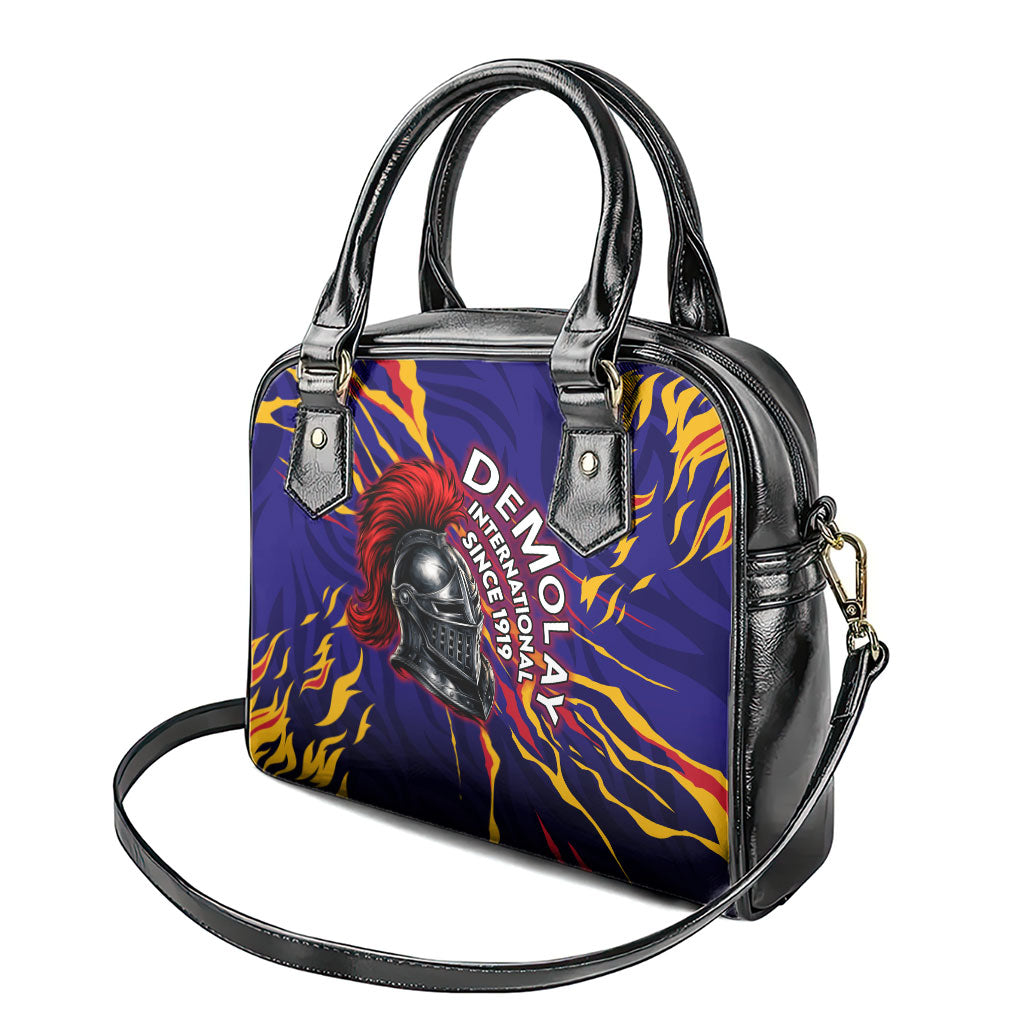 DeMolay 1919 Shoulder Handbag Knight Faith Unto Death Graphic Art