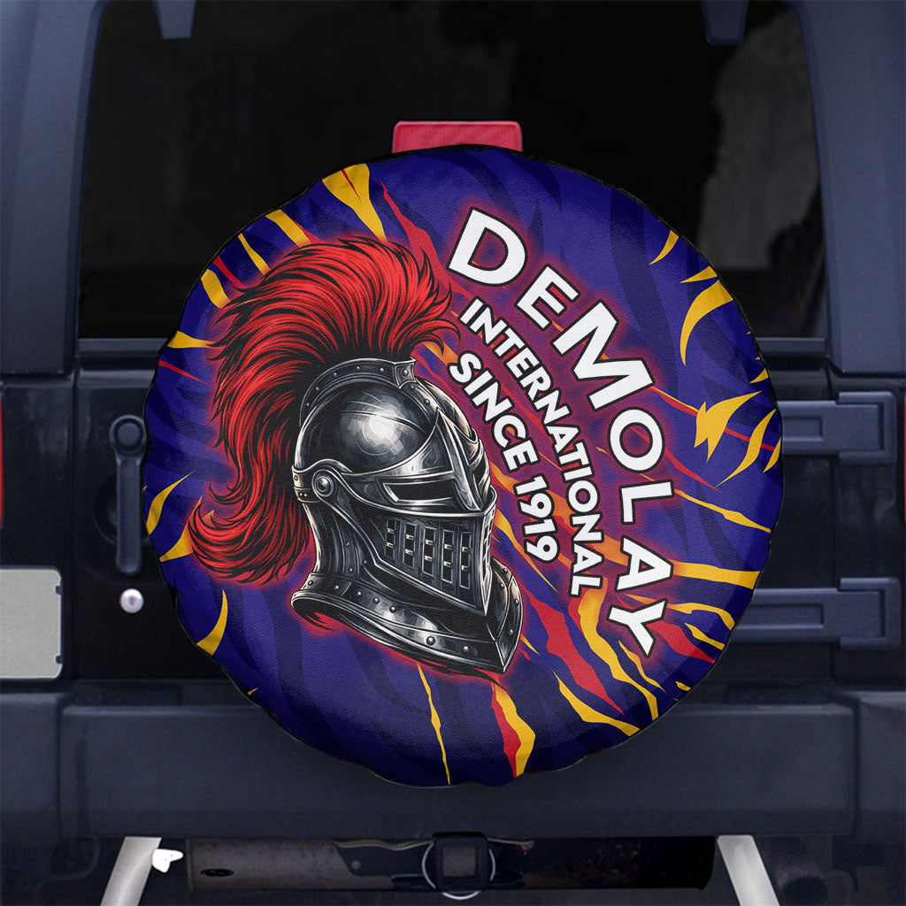 DeMolay 1919 Spare Tire Cover Knight Faith Unto Death Graphic Art