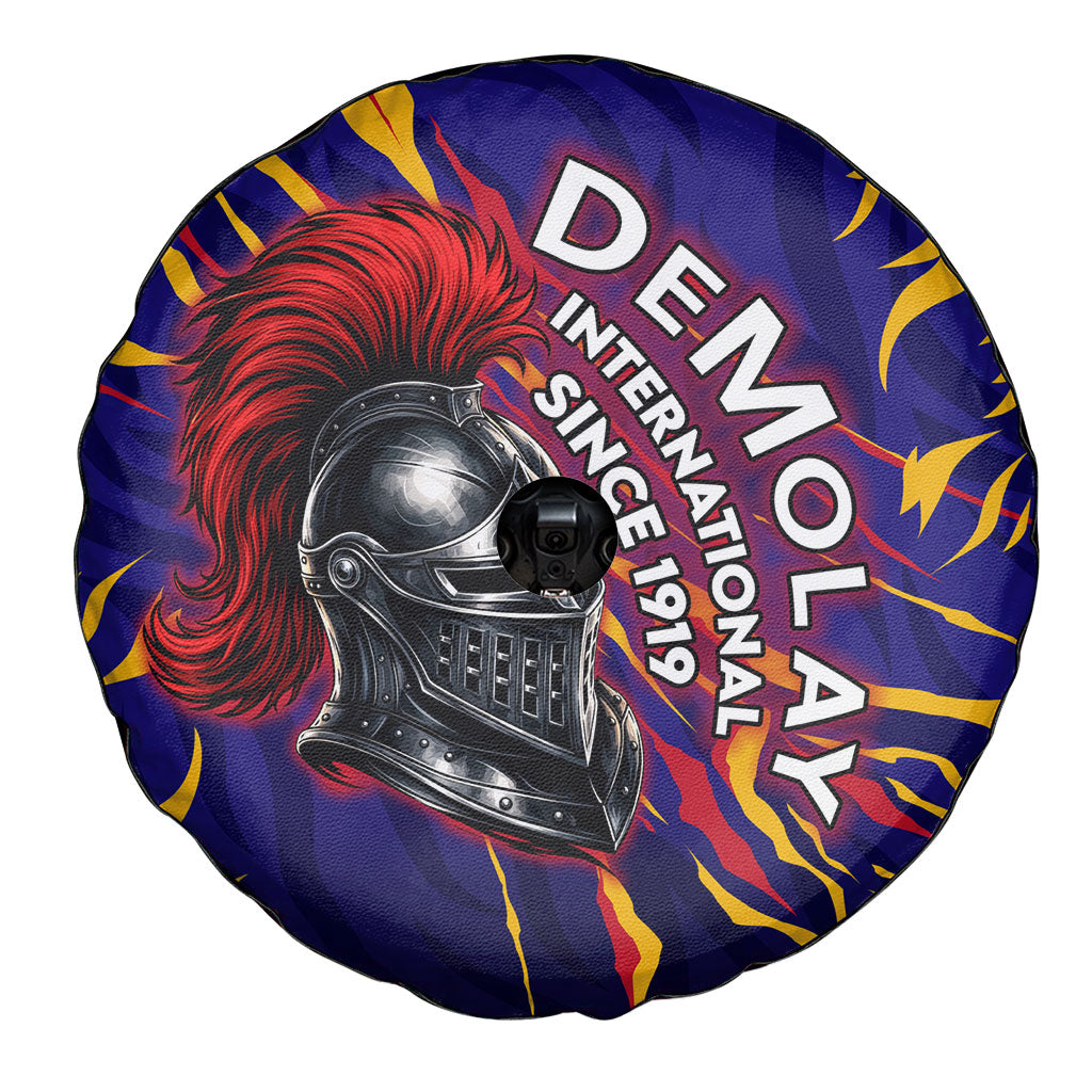 DeMolay 1919 Spare Tire Cover Knight Faith Unto Death Graphic Art