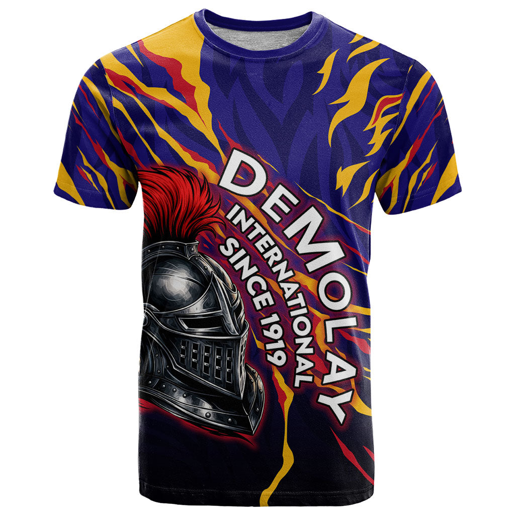 DeMolay 1919 T Shirt Knight Faith Unto Death Graphic Art