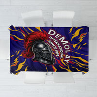 DeMolay 1919 Tablecloth Knight Faith Unto Death Graphic Art