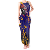 DeMolay 1919 Tank Maxi Dress Knight Faith Unto Death Graphic Art