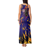 DeMolay 1919 Tank Maxi Dress Knight Faith Unto Death Graphic Art