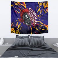 DeMolay 1919 Tapestry Knight Faith Unto Death Graphic Art