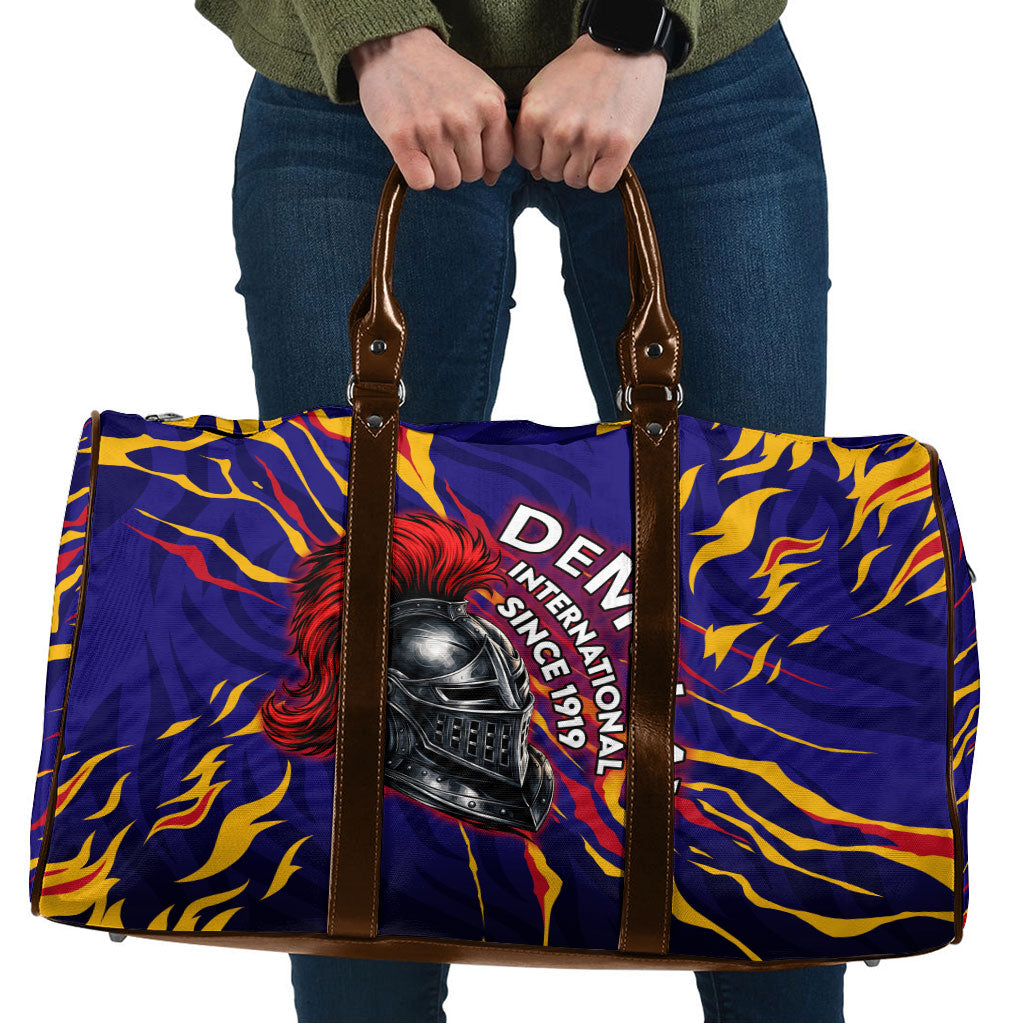 DeMolay 1919 Travel Bag Knight Faith Unto Death Graphic Art