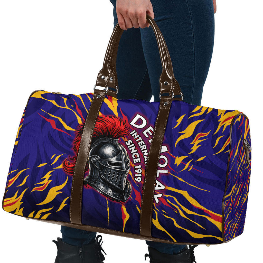 DeMolay 1919 Travel Bag Knight Faith Unto Death Graphic Art