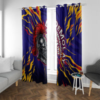 DeMolay 1919 Window Curtain Knight Faith Unto Death Graphic Art