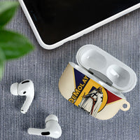 Jacques De Molay AirPods Case Crusader Knight Retro Virtues Seven Precepts
