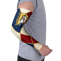 Jacques De Molay Arm Sleeves Crusader Knight Retro Virtues Seven Precepts