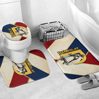 Jacques De Molay Bathroom Set Crusader Knight Retro Virtues Seven Precepts