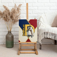 Jacques De Molay Canvas Wall Art Crusader Knight Retro Virtues Seven Precepts