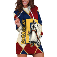 Jacques De Molay Hoodie Dress Crusader Knight Retro Virtues Seven Precepts