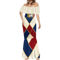 Jacques De Molay Mermaid Dress Crusader Knight Retro Virtues Seven Precepts