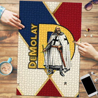 Jacques De Molay Puzzle Crusader Knight Retro Virtues Seven Precepts