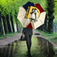 Jacques De Molay Umbrella Crusader Knight Retro Virtues Seven Precepts