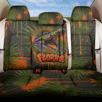 Florida Alligator Airboat Back Car Seat Cover Everglade Swamp Life Graffiti Splatter Artwork