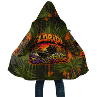 Florida Alligator Airboat Cloak Everglade Swamp Life Graffiti Splatter Artwork