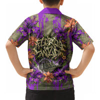 Florida Gator Wild Airboat Hawaiian Shirt Tropical Hibiscus Floral Graffiti Paint Splatter Art